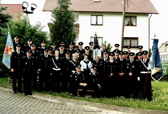 Fahnenweihe Feuerwehr Siemerode