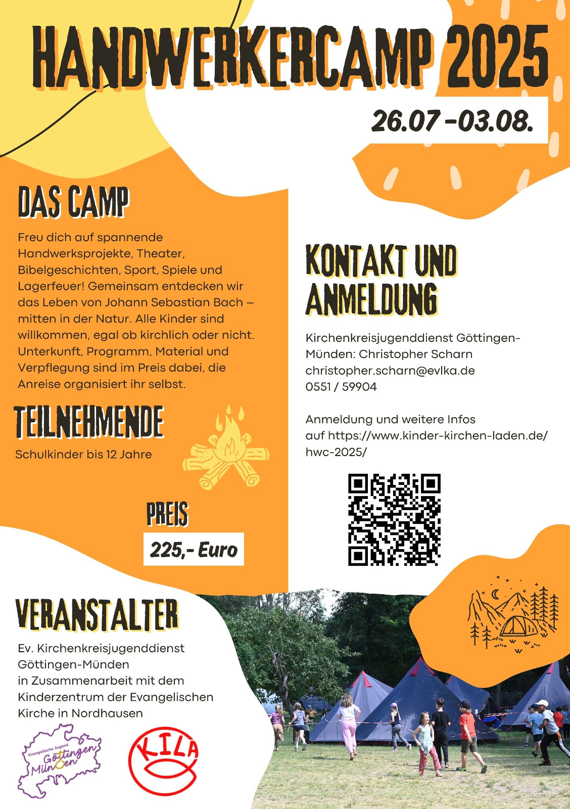 Handwerkercamp 2025 für Kids