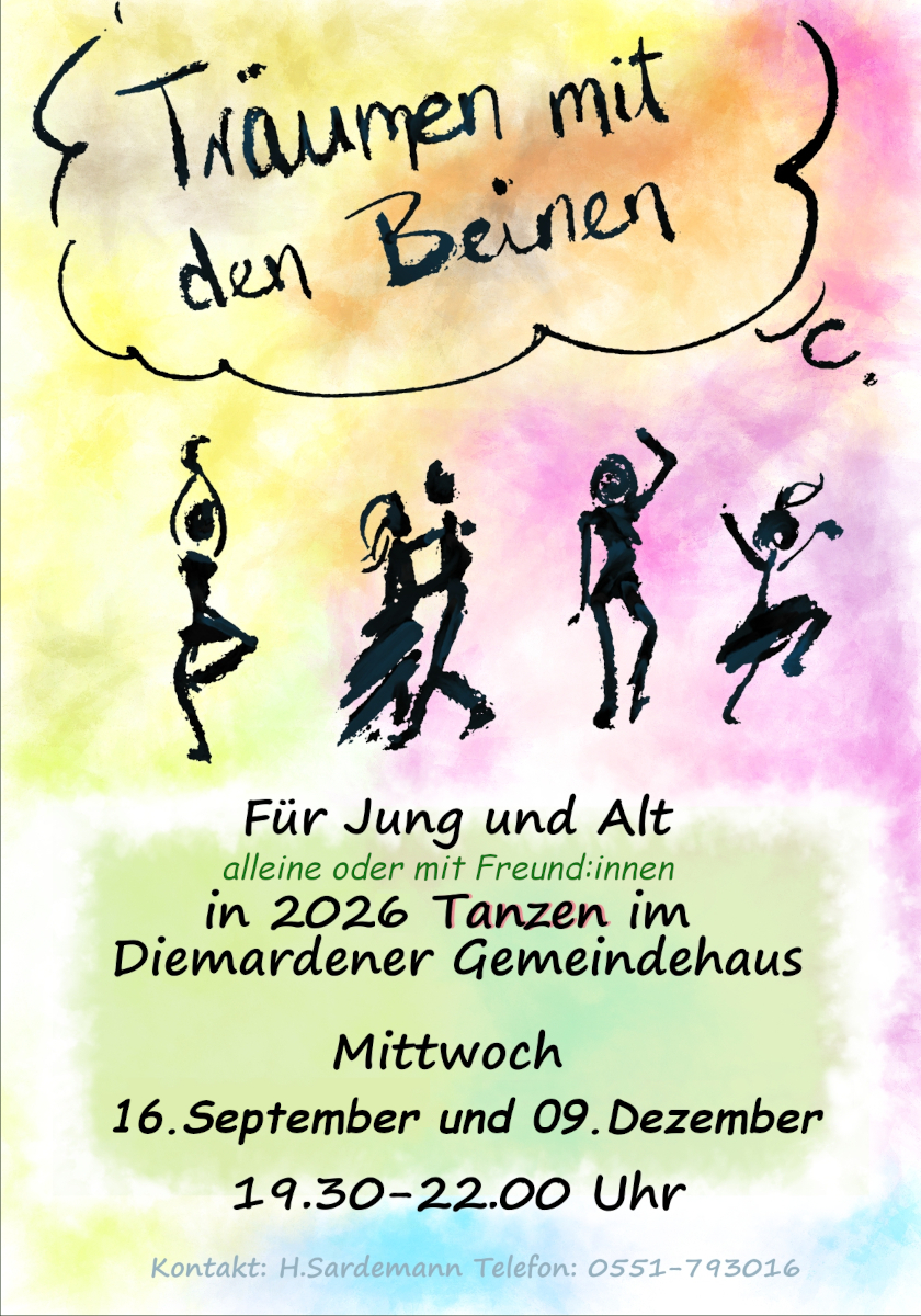 Tanzen in Diemarden September 2026