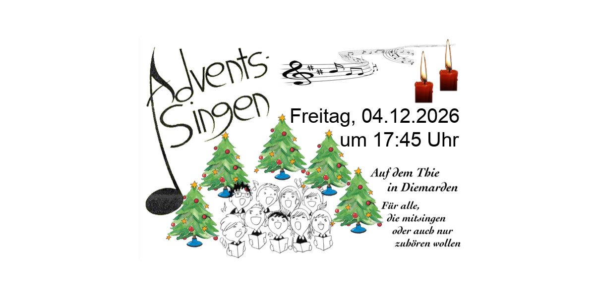 Adventslieder singen Diemarden 2026