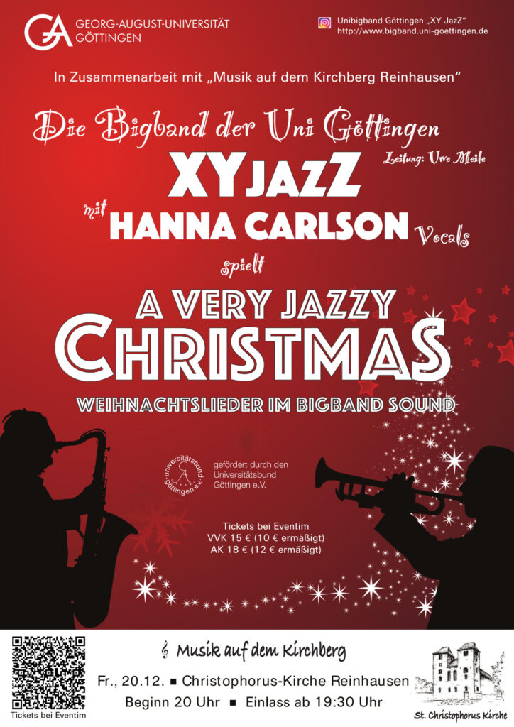 A very jazzy Christmas, Bigband Sound Uni GÖ mit Hanna Carlson (vocals)